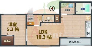 メゾン・ド・ノワの物件間取画像